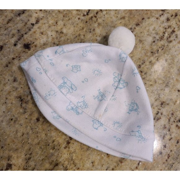 Build A Bear?? Unbranded Baby Hat white blue - Picture 2 of 6